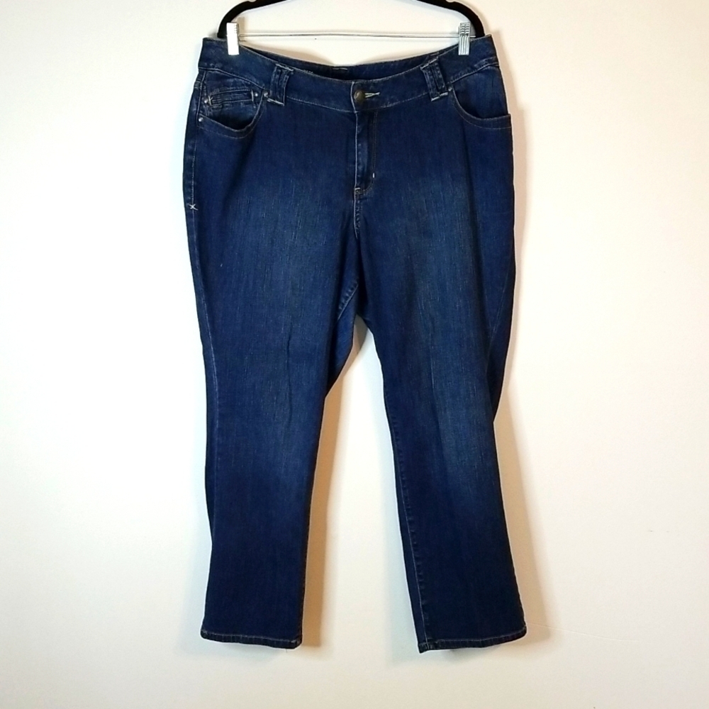 Lane Bryant Straight Leg Jeans Size 18 Petite